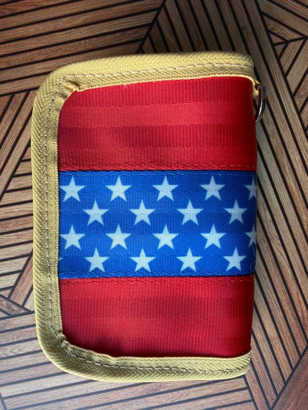 New Wonder Woman Inspired/Harveys SBB Reimagined Fun Size Wallet (FSW)